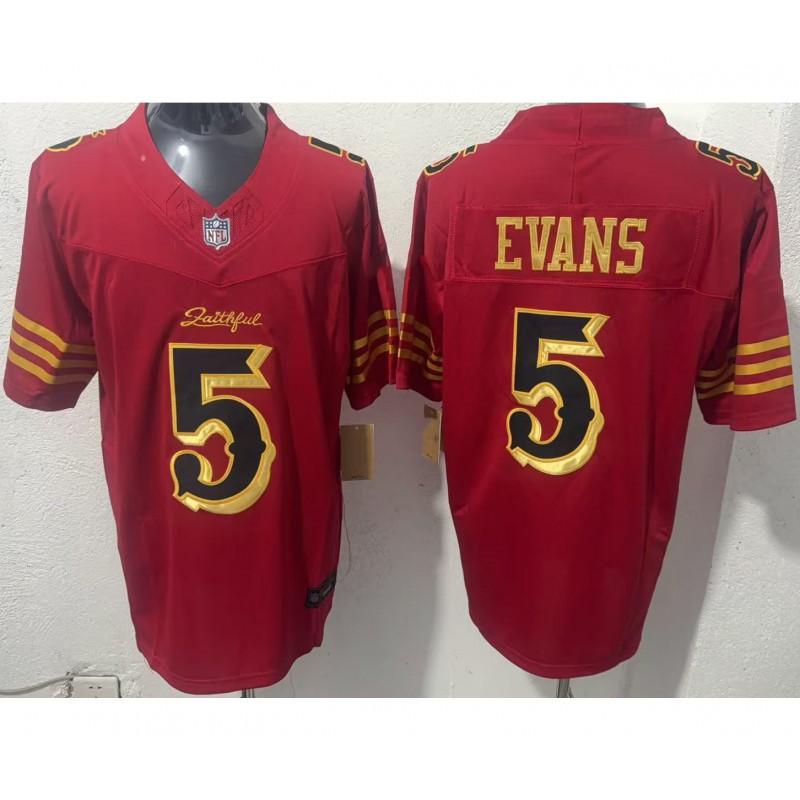 San Francisco 49ers NFL Embroidered Jersey Patch Set With 3D Stitched Team Player Numbers Sports Fans