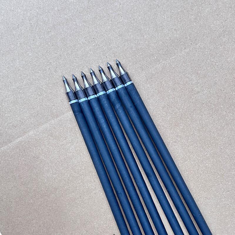 WEZHO Carbon-Fiber Reinforced Fiberglass Archery Arrows