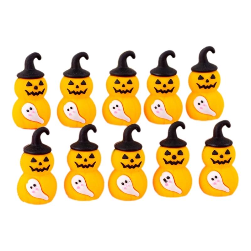 10Pcs Christmas Halloween Pencils Tip Caps Silicone Pencil Protectors for Children Students Adult and Professional