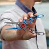 Aluminium Fishing Pliers Hook Remover Pliers Fish Holder Split Ring Tool Clip Clamp Line Cutters