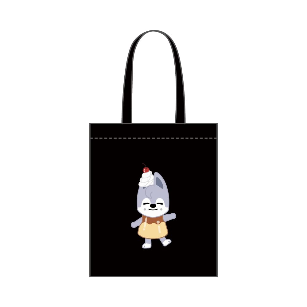 

STRAY KIDS Canvas ECOBAG Canvas Eco Bag_ebl_skz_02 (BLACK_BANGCHAN) чорний