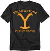 T-shirt Logo Ranch Dutton de Yellowstone