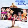 Nana Print Beach Towel, Large Soft Quick Dry Towel for Beach Camping Swimming