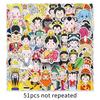 51 Journey To The West Doodle Stickers Personalized Cartoon Hand-painted Characters Decorative Mobile Phone Case Water Cup Creative Stickers