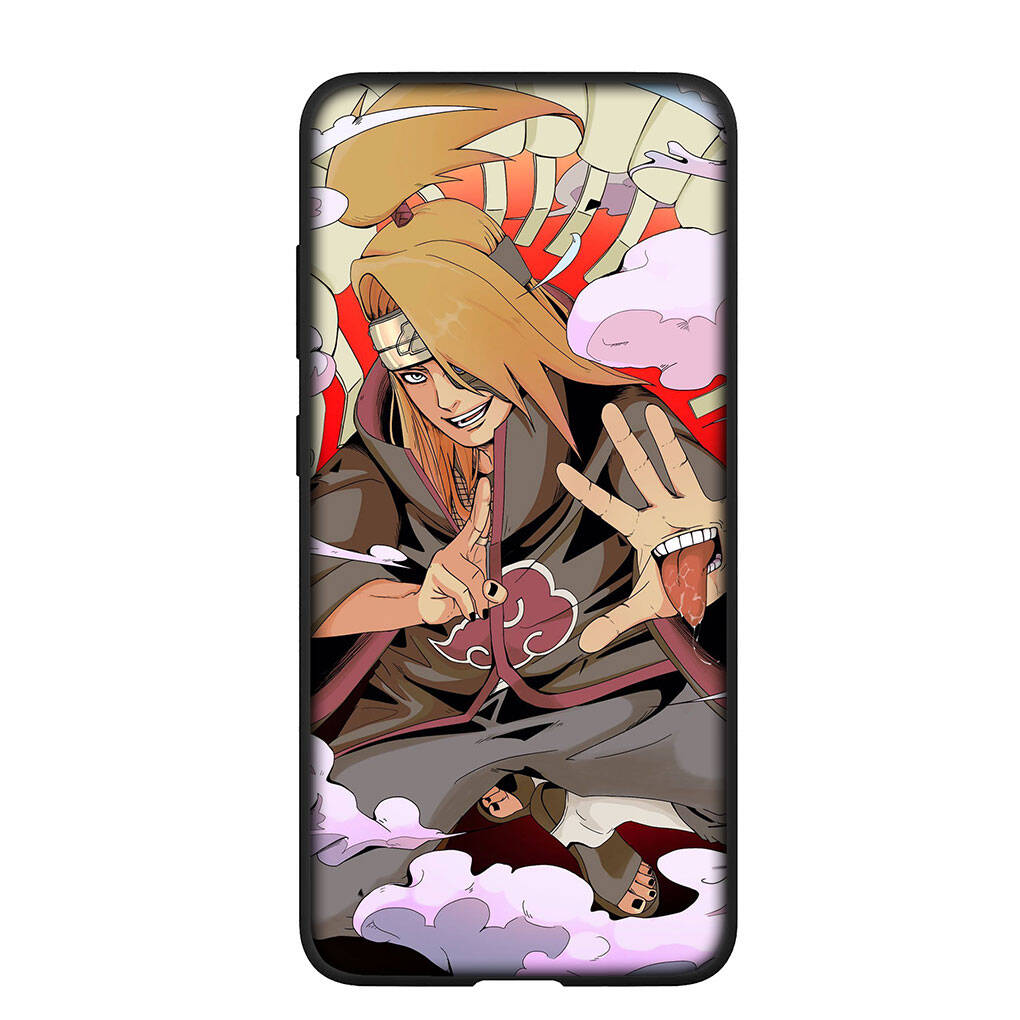 Phone Case for Samsung Galaxy S25 S23 S24 Ultra FE Plus A05 A06 A15 A16 A36 A37 A35 A54 A55 A56 A57 A25 A26 A53 Deidara Anime Akatsuki Narutos Cover