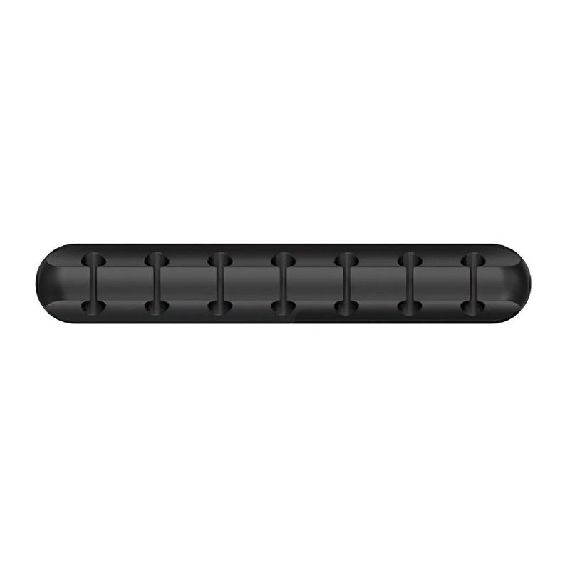 Organizzatore per Cavi in Silicone Autoadesivo da Scrivania - Supporto Multifunzione per Cuffie, Telefono e Cavi Dati.