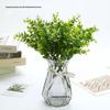 Artificial Green Potted Plants: Decorative Eucalyptus and Money Plant Leaves for Living Room