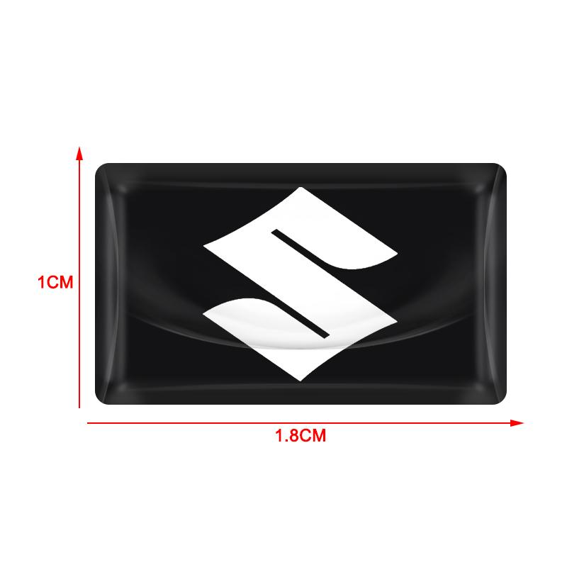 Car Styling 3D Epoxy Car Steering Wheel Dashboard Decoration Stickers for Suzuki SV 650 B-King GSR GSR750 GSR600 SV 650 BURGMAN DRZ GSXF