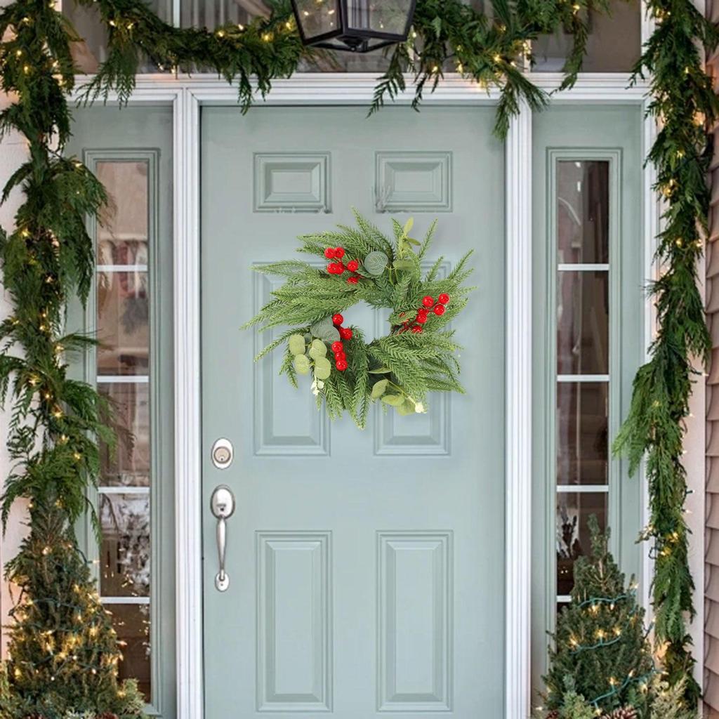 Christmas Candle Ring Decoration Holder for Celebration Kitchen Party Style A