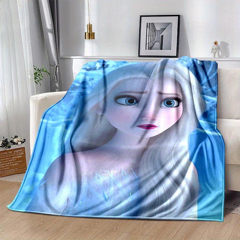 1pc, Elsa Frozen Queen Elsa Blanket Home Decor, Couch Throw, Outdoor Blanket, Gift for Friends, Coverlet Perfect for Bedroom, Living Room,