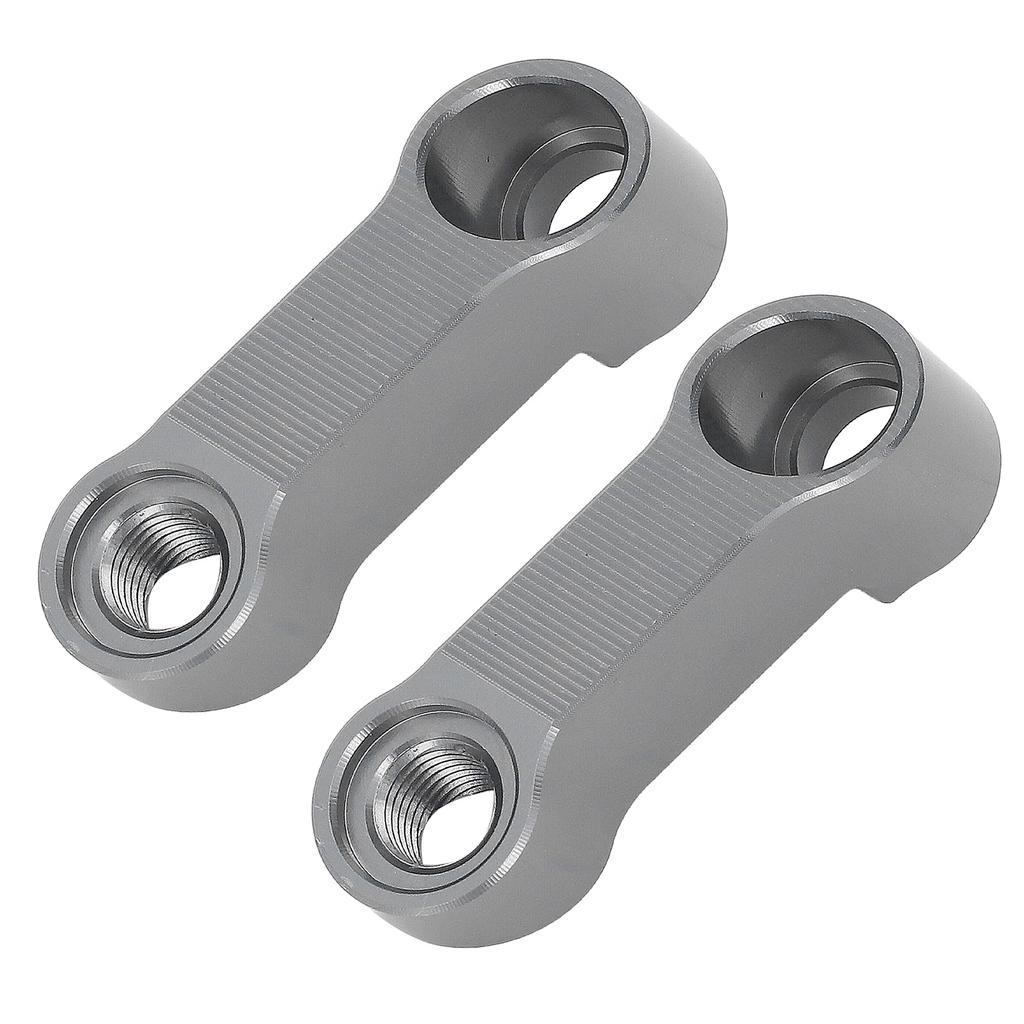 10mm Mirror Risers Extenders Aluminium Alloy Spacers Extension Adapter Kit for F900XR F900R S1000XR S1000R