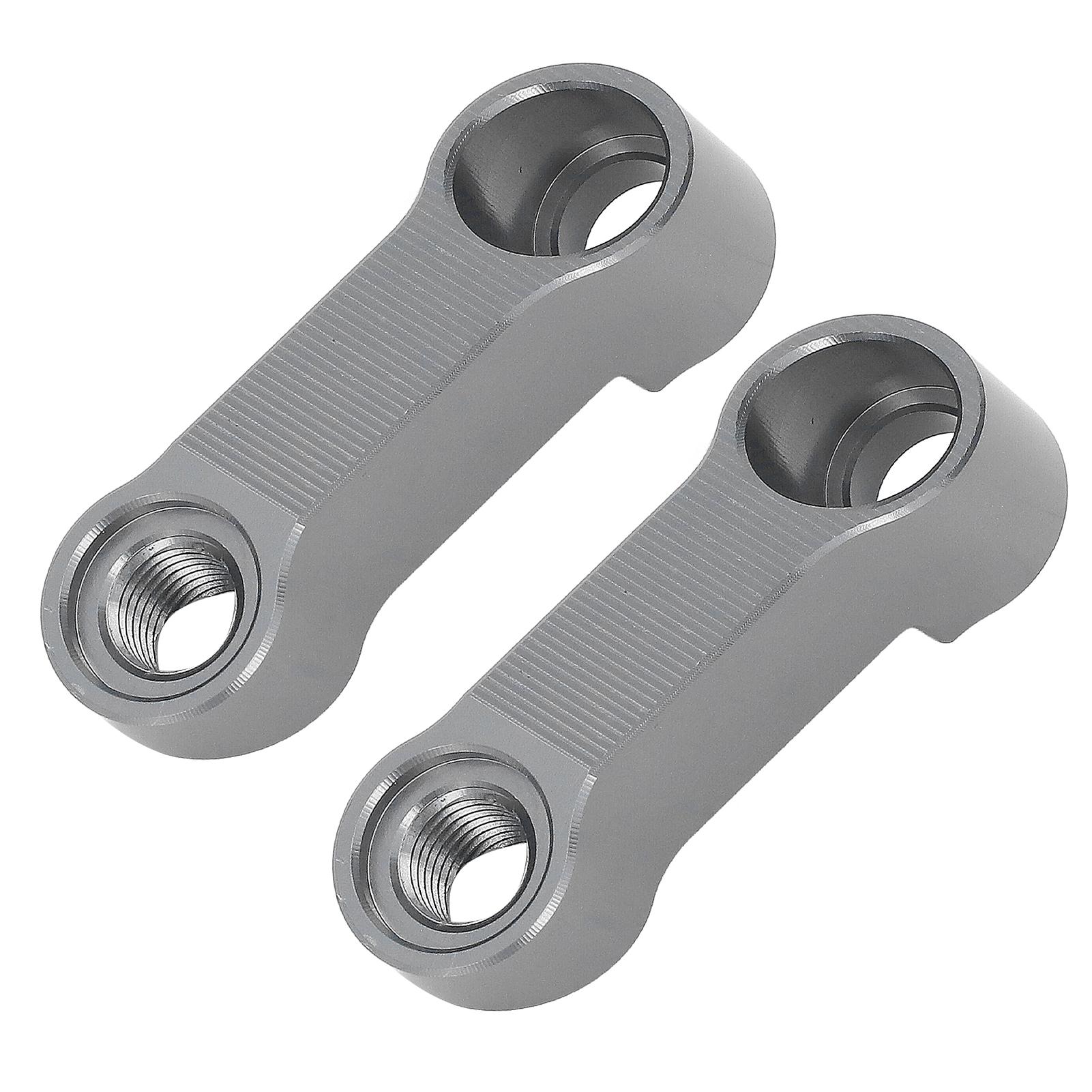 

10mm Mirror Risers Extenders Aluminium Alloy Spacers Extension Adapter Kit for F900XR F900R S1000XR S1000R
