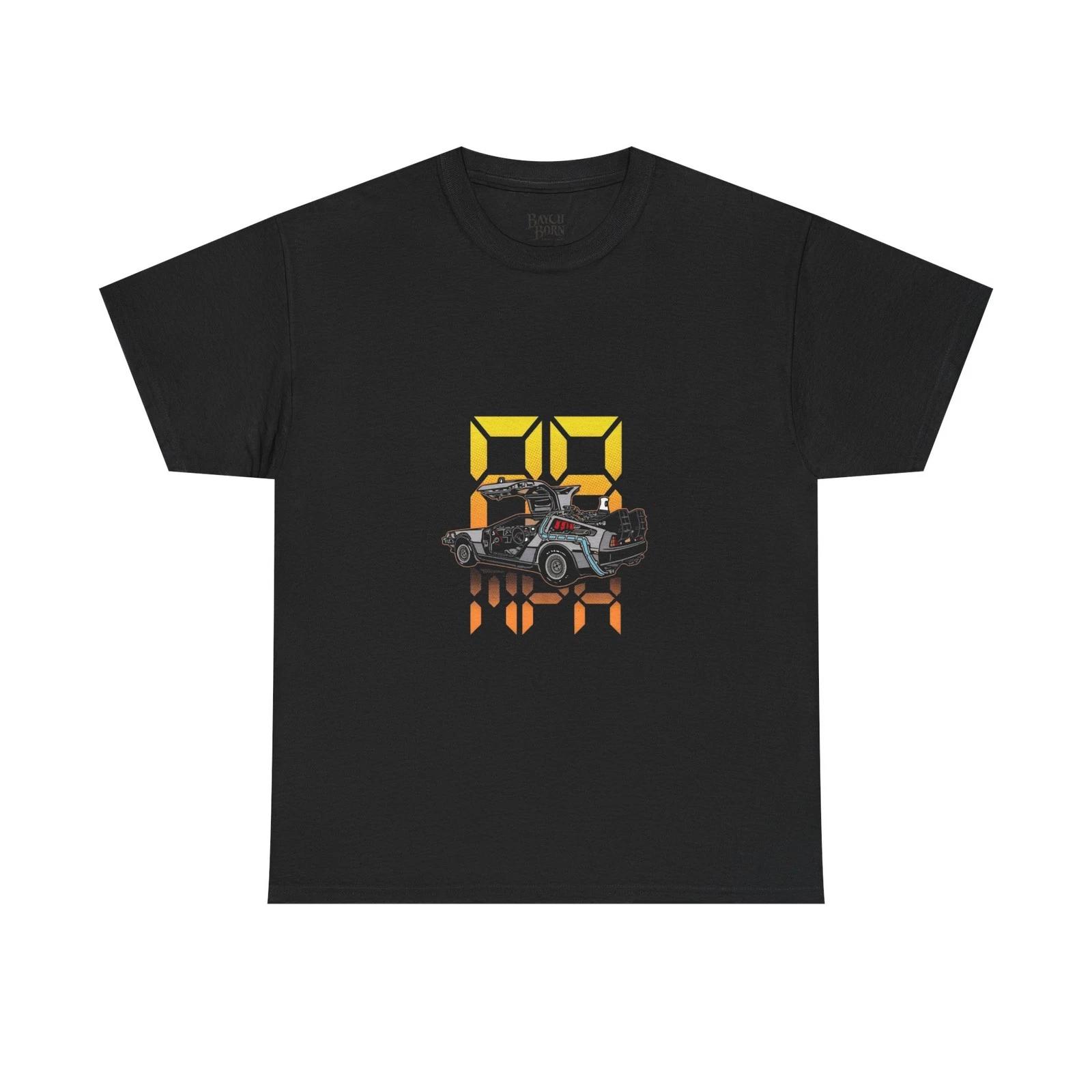 

Time Machine Car 88 mph Tee | 88 Digital Display, Retro S