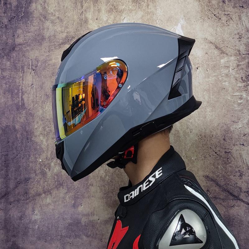 Dual Lens Motorcycle Helmet Motorcycle Travel Helmet Electric Vehicle Adult Safety Helmet