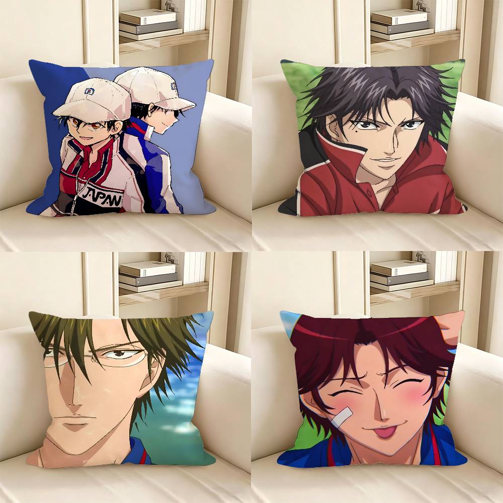 1pc Anime The Prince Of Tennis Pillow Case Fashion Square Pillowcase Bedroom Sofa Room Ins Decoration Leisure