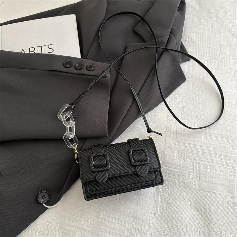 Street Trend Bag Women 2025 Summer New Fashion Mini Shoulder Bag Simple Casual Messenger Small Square Bag Women