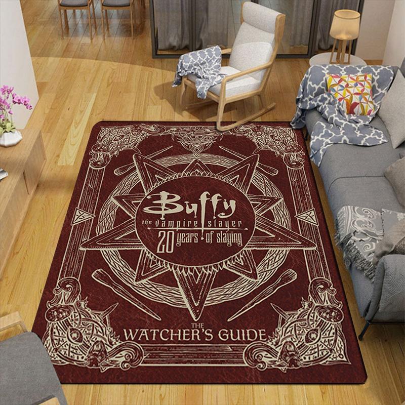 Buffy the Vampire Slayer series Rug Floor Mat for Living Room or Bedroom Soft and Comfortable Carpet a Gift for Birthday and Holiday.PFF260912032