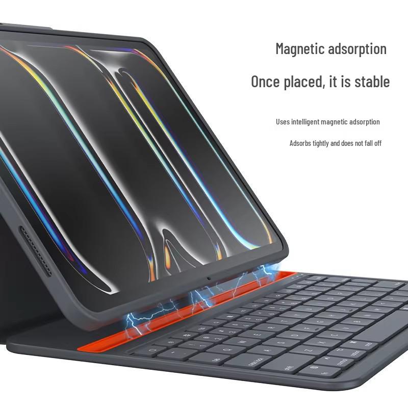 10th Gen iPad Keyboard Case for Air 6/5, Magnetic Floating Double-Sided Clip Bluetooth, 12.9" (2022)