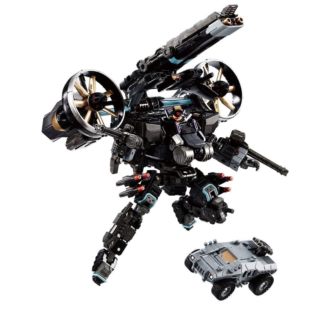 

[Pre-order period has ended] TAKARA TOMY (Japan): Takara Tomy Mall Exclusive Diaclone Garudaversalter Gyro Lifter Unit Raven