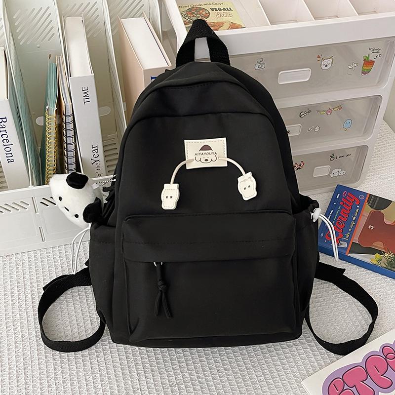 Japanese Style Soft Girl Cute Girl Backpack Small, College Student Lightweight Mommy Bag Small Backpack Schoolbag Female