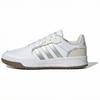 Entrap Footwear White Metallic Silver Brown Unisex Sneakers JP9959