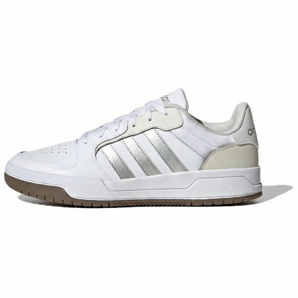 adidas Entrap Footwear White Metallic Silver Brown Unisex Sneakers JP9959