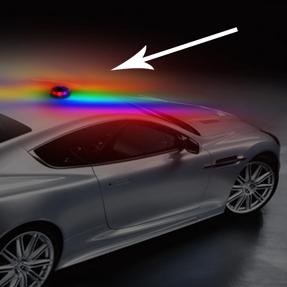 8 LED 40W 12-24V Magnetisch montiertes Auto Dach Stroboskop Notwarnung Blinklicht Rot & Blau