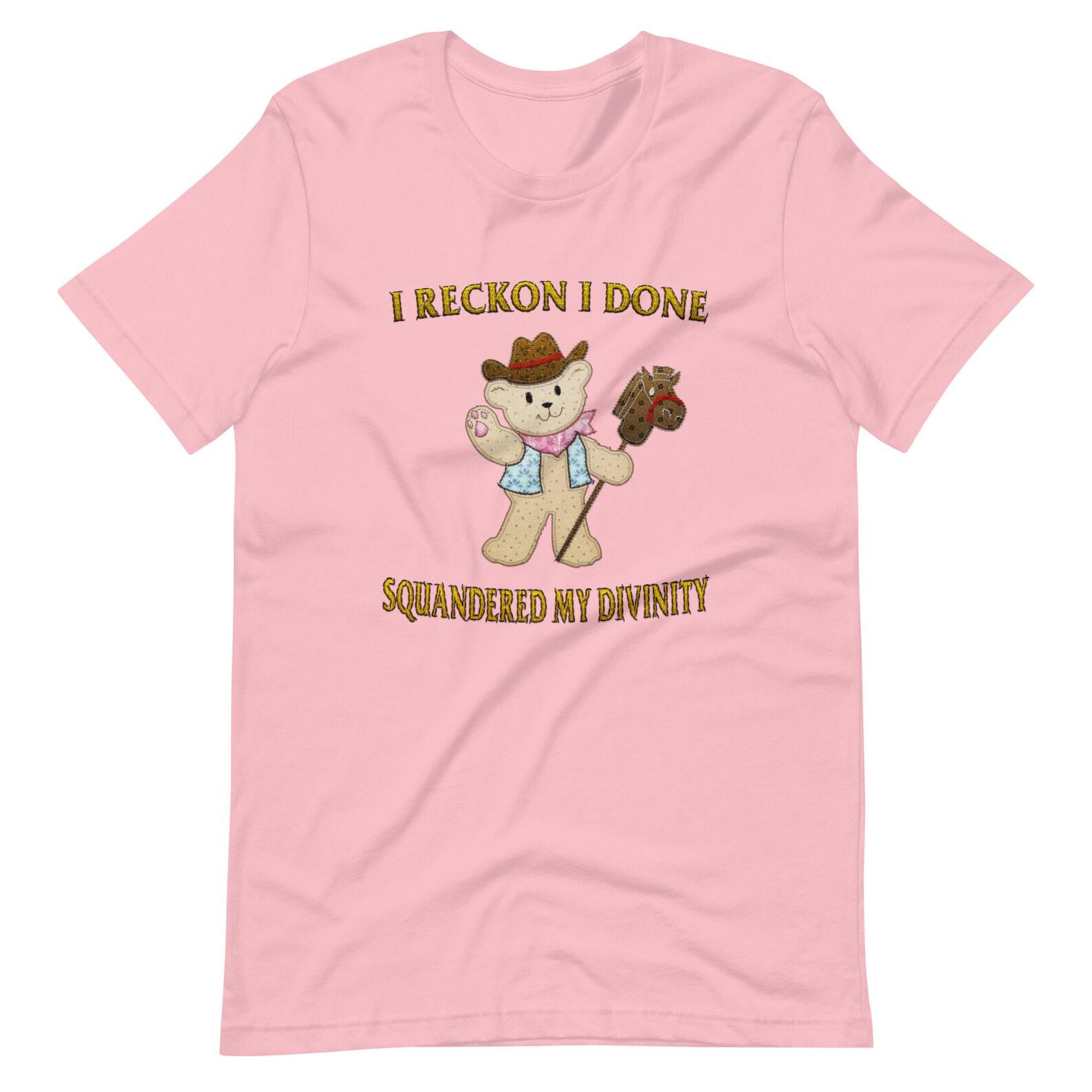 Squandered Divinity (Not Embroidered) Unisex t-shirt 2XL