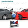 4 Inch 3 Lens Camera HD 1080P Vehicle Car DVR Dash Cam Three-way Video Recorder Rearview Camera G-sensor