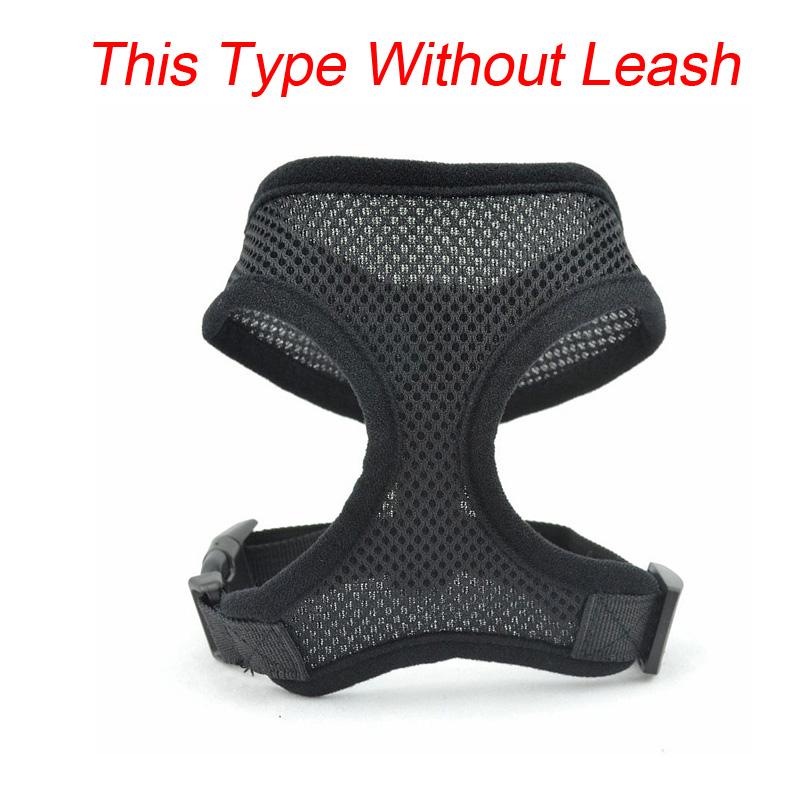 Dog Accessories Breathable Mesh Dog Harness and Leash Set Puppy Cat Harness Vest For Small Dogs Chihuahua Arnes Para Perro 35