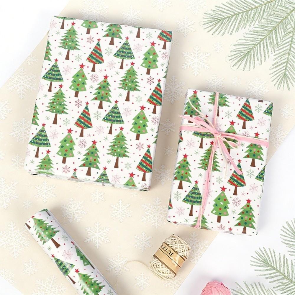 Copperplate Paper Wrapping Paper Red Background Gift Wrapping Paper Festive Party Supplies