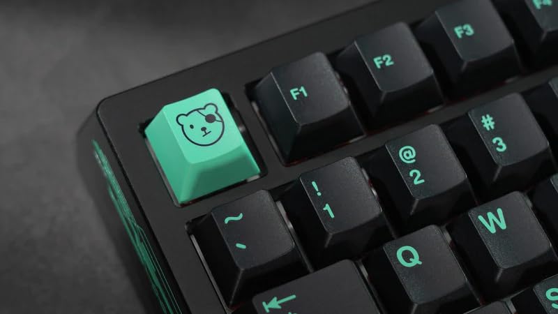 Meletrix BOOG75 HE Tastatur, Gaming-Tastatur, Magnetschalter, Rapid Trigger-kompatibel, Betätigungspunkt veränderbar, vollständige RGB-Beleuchtung, ausgestattet mit PBT