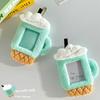 And Stylish Fun Ice Cream Milk Tea Cup Plush Card Wallet For Student Id Collection