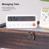 Magnetic Kitchen Timer LCD Display Countdown Timer Visual Timer Clock  Home Cook Food Tools