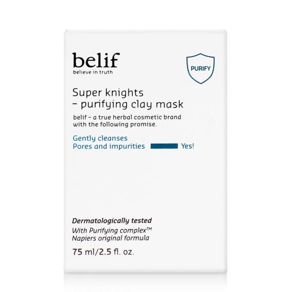 belif Super Knights Purifying Clay Mask 75ml