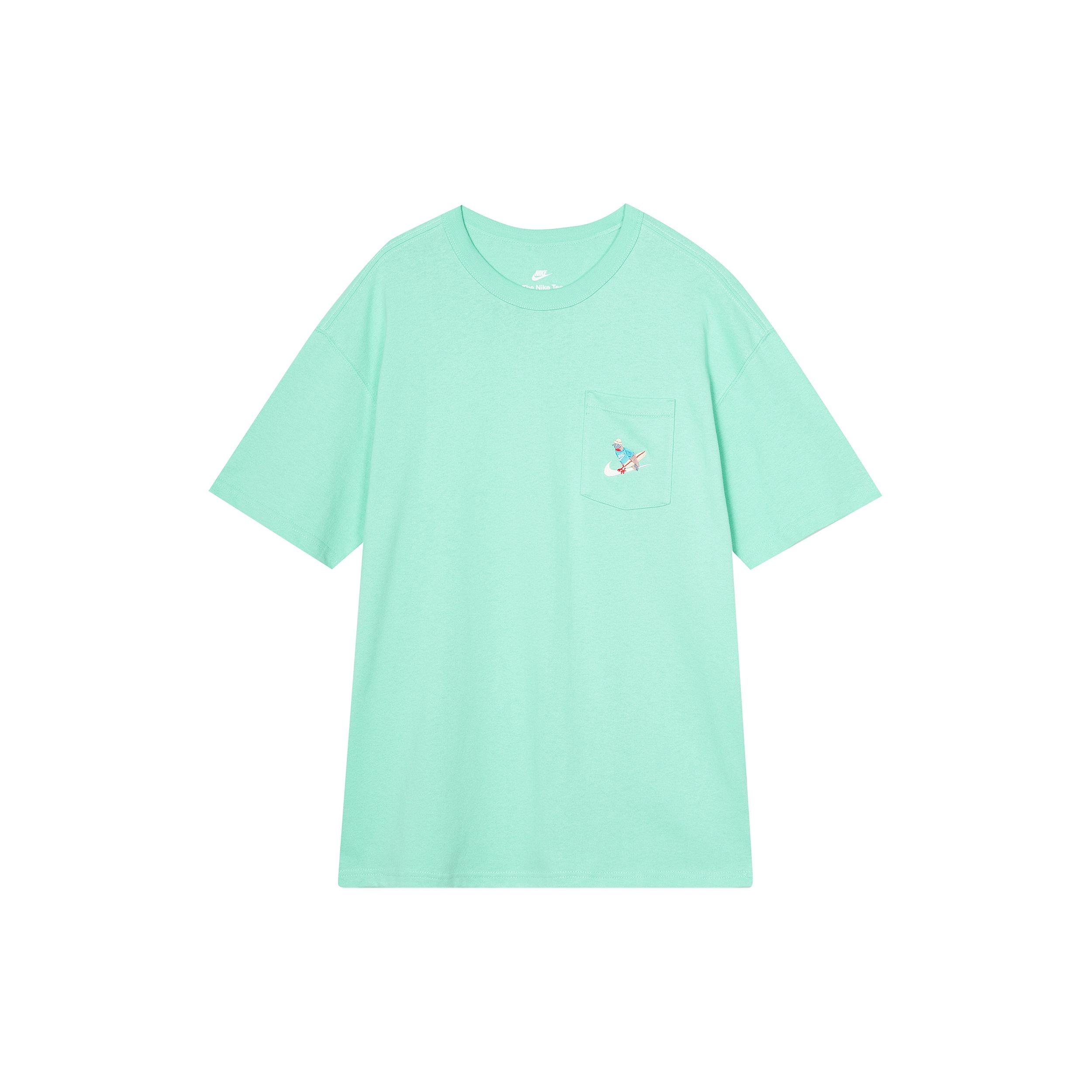 Nike Sportswear Premium Essential Pocket T-Shirt Lake Green Men s FQ0351-349 XL