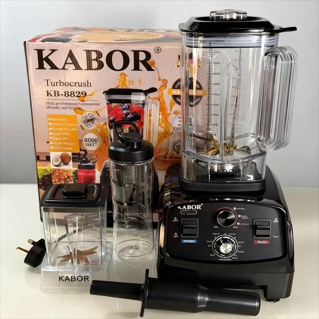 9535 Pure Copper Motor Blender: Double Cup Commercial Wall-breaking Food Processor & Smoothie Maker