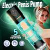 Electric Penis Pump Sex Toys for Men Penis Extension Automatic IPX7 Penis Water Pump Penis Enlargement Dick Erection Penis Train