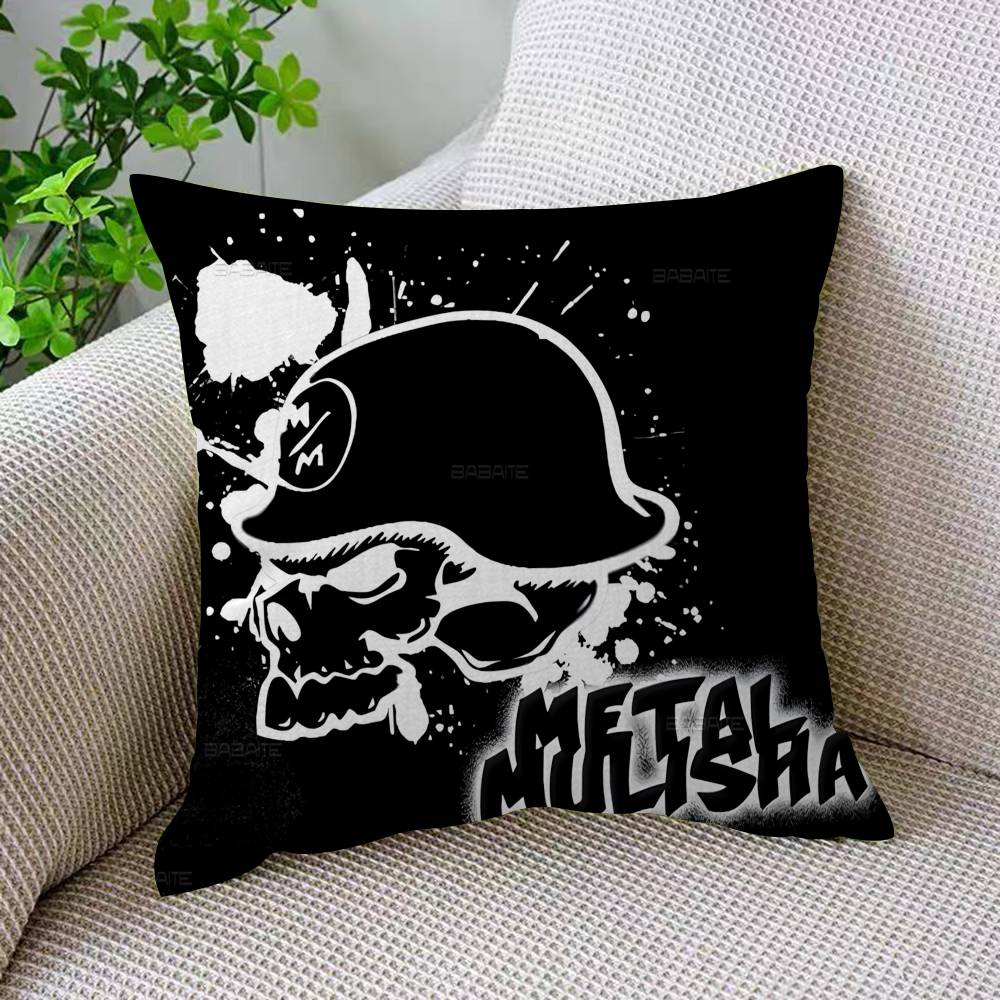 M-Metal M-Mulisha Pillow Gifts Home Office Furnishings Bedroom Sofa Car Cushion Cover case 45x45cm