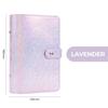 A6 Crystal Ring Binder Cash Budget Book and Daily Financial Planner.