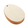10/25/50pcs DIY Craft Household Hanging Ornaments Wooden Graffiti Wood Chips Easter Decorations Easter Eggs Wood Slice