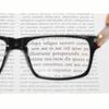 1PC Premium Classic Rectangle Reading Glasses - Floral Temples, For Middle-Aged/Elderly/Men/Women/Students/Teachers, Casual & Business Use