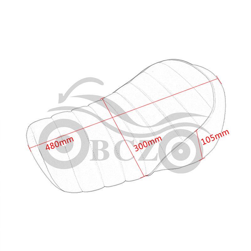 Harley XL883/1200 Front & Rear Seat Cushions with Front Seat Bag (Black, 2016-2021)