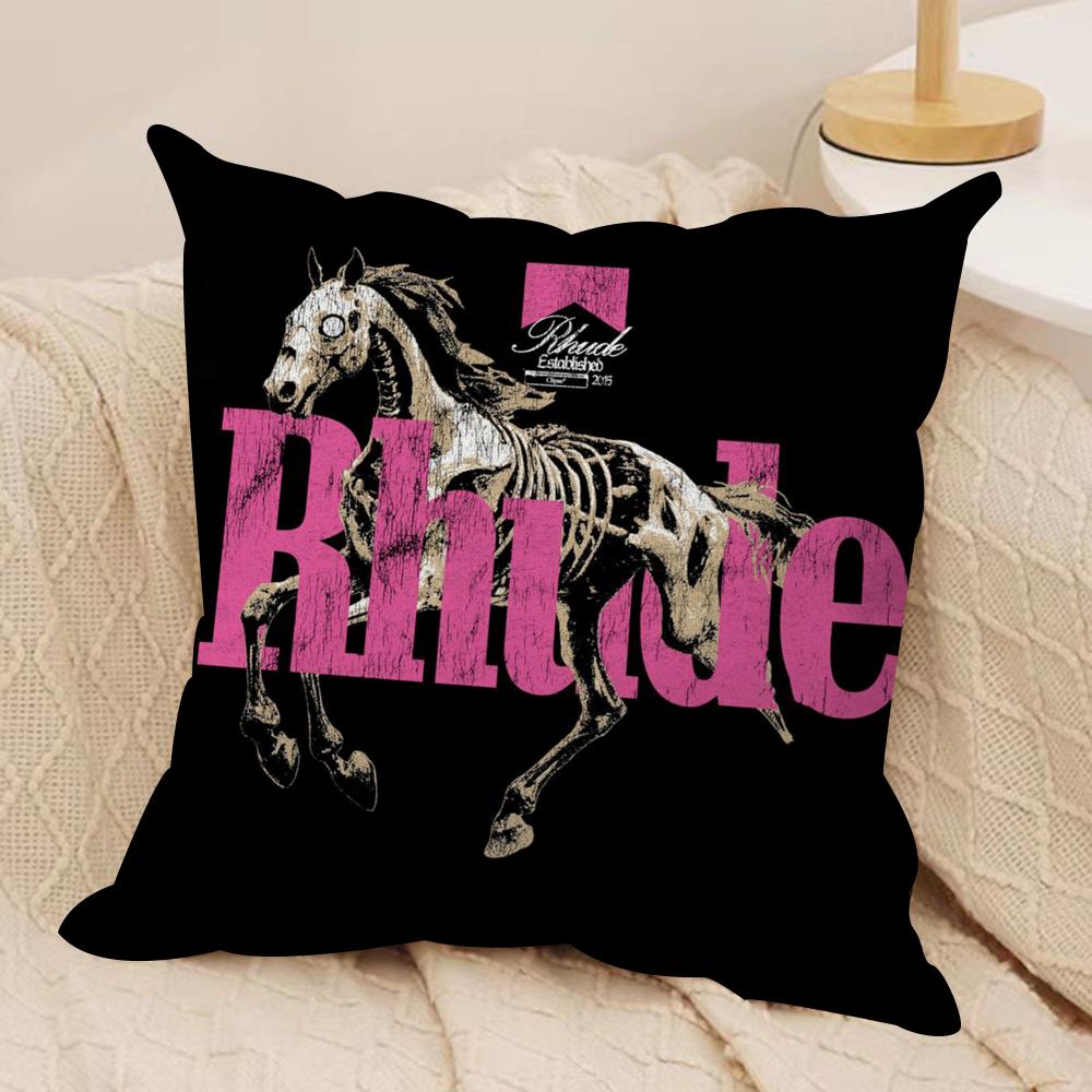 Fashion Brand RRHUDEs Cushion Cover Soft Plush Fabric DoubleSided Printed Sofa Cushion Cover for All Seasons Home Decor Gift