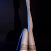 Oil 8d Glossy Nylon Nonslip Tight Highs Knee Womens Sexy Shiny Thin Transparent Cosplay Silk Socks Lace Lolita Long Stockings
