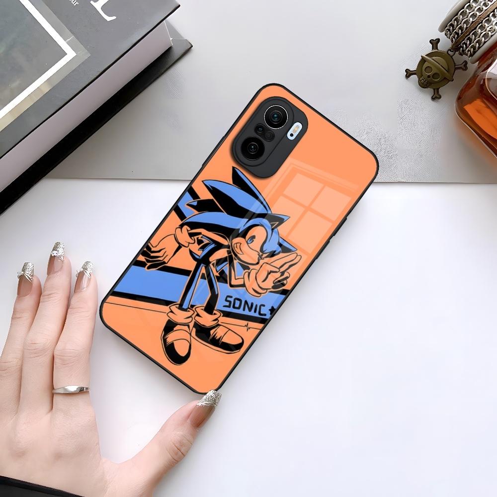 Cartoon Hedgehog S-Sonics Phone Case for Xiaomi 15 14 13 12 Mi 11 Pro Ultra Lite Glass Cover