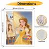 Disney princess digital oil painting art kit handmade diy home decorations
