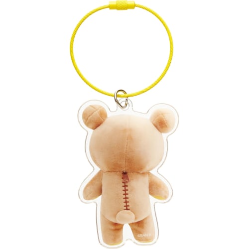 San-X Rilakkuma "Choose Friends" Acrylic Keychain, Rilakkuma, AB28301, H75 x W53mm