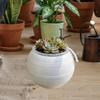 Modern Spherical Flower Pot with Automatic Watering And Water Absorption, Designed for