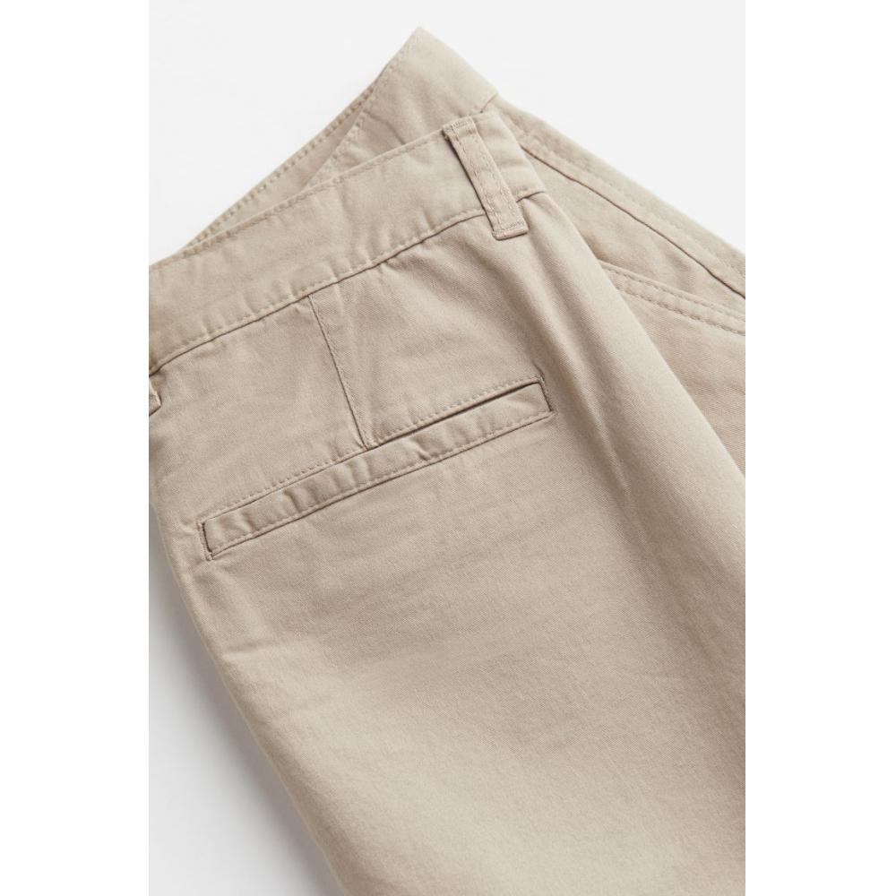 H M Regular Fit cHino sHorts Beige